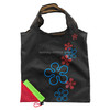 2 PCS Creative Strawberry Shopping Reusable Folding Reusable Grocery Shopping Bag(Black)