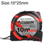 Aoben Retractable Ruler Measuring Tape Portable Pull Ruler Mini Tape Measure, Length: 10m Width: 25mm