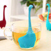 Food Grade PP Cooking Dinosaur Infuser Loch Ness Monster Shape Heat Resistance Total Tea Strainers Teaware Coffee Tools(Blue)