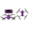 Waterproof All-surround Adhesive Sticker for DJI Mavic Pro(Ice Purple)