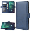 Wallet Stand Leather Cell Phone Case for NOKIA 6.2?with Wallet & Holder & Card Slots(Dark Blue)