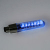 Double-side Bicycle Wheel Spoke LED Lights Lamps Cycle Tyre Tire Wheel Valve 7 LED Flash Light(Blue)