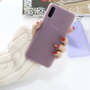 For Galaxy A50 1.5mm Liquid Emulsion Translucent TPU case(Pink)