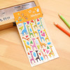 2 PCS Giraffe Pattern Creative Cartoon Children DIY Album Diary Decorative Stereo Bubble Sticker