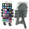 Monkey Style Air Vent Car Mount Silicone Variety Holder, For iPhone, Galaxy, Sony, Lenovo, HTC, Huawei, and other Smartphones(Grey)
