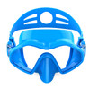 DM800 Silica Gel Diving Mask Swimming Goggles Diving Equipment for Adults (Blue)