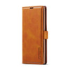 For Galaxy Note 10 LC.IMEEKE LC-001 Series PU + TPU Color Matching Frosted Horizontal Flip Leather Case with Holder & Card Slot(Brown)