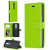 For Nokia 4.2 Crazy Horse Texture Horizontal Flip Leather Case with Holder & Card Slots & Wallet & Photo Frame(Green)