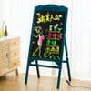 LED Billboard Display Stand Electronic Handwriting Fluorescent Board Blackboard(Blue)