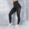 Quick-drying Stretch Yoga Pants Fitness (Color:Black Size:S)