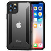 For iPhone 11 Pro PC + TPU Shockproof Protective Case(Black)