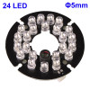 24 LED 5mm Infrared Lamp Board for CCD Camera, IR Distance: 30m