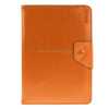 Universal Crazy Horse Texture Horizontal Flip Leather Case with Holder for 7 inch Tablet PC(Orange)