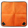 Hundred-folding Cloth Photography Camera SLR Liner Lens Bag Thickening Wrapped Cloth Plus Velvet, Size: 55x55cm (Orange)