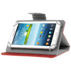 Universal Crazy Horse Texture Horizontal Flip Leather Case with Holder for 7 inch Tablet PC(Red)