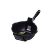 Thick Bottom Maifan Stone Household Small Frying Pan Non Stick Pan Deep Frying Pan, Color:20cm Black Without Cover