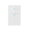 WS-US-01 EWeLink APP & Touch Control 2A 1 Gang Tempered Glass Panel Smart Wall Switch, AC 90V-250V, US Plug