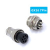 DIY 16mm 7-Pin GX16 Aviation Plug Socket Connector (5 Pcs in One Package, the Price is for 5 Pcs)