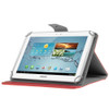 Universal Crazy Horse Texture Horizontal Flip Leather Case with Holder for 9 inch Tablet PC(Red)