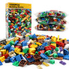 1000 in 1 Intelligent Toys DIY ABS Material Building Blocks with 4 Random Toy Persons, Random Color Delivery