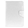 Universal Crazy Horse Texture Horizontal Flip Leather Case with Holder for 9 inch Tablet PC(White)