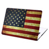 Retro US Flag Pattern Frosted Hard Plastic Protective Case for Macbook Air 11.6 inch