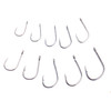 500 PCS Mixed Size Fish Barbed Hook Fishing Hooks with Hole