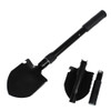 Multi-function Portable Folding Camping Shovel Survival Spade Outdoor Garden Shovel (Black)