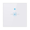 WS-UK-01 EWeLink APP & Touch Control 2A 1 Gang Tempered Glass Panel Smart Wall Switch, AC 90V-250V, UK Plug