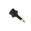 Gold Plated Square to Round 3.5mm Optical Fiber Adapter