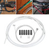 Universal Bicycle Variable Speed Cable Tube Set(White)