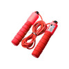 Jump Ropes with Counter Sports Fitness Adjustable Fast Speed Counting Jump Skip Rope Skipping Wire(Red)