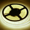 Casing Waterproof  Rope Light, Length: 5m, CDual Row Warm White Light 3528 SMD LED, 120 LED/m