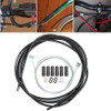 Universal Bicycle Brake Cable Tube Set(Black)