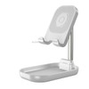 WS1 Portable Foldable Mobile Phone Tablet Desktop Holder Bracket, Ordinary Version(White)