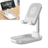 WS1 Portable Foldable Mobile Phone Tablet Desktop Holder Bracket, Ordinary Version(White)