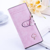 Women Umbrella Wallet Long Zipper Wallet(Pink)