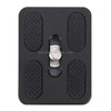 Fittest PU-50 Universal Aluminium Alloy Quick Release Plate with Rubber Cushion