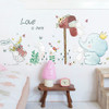Cartoon Cute Children Room Bedside Kindergarten Layout Decorative Wall Stickers