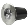 3W Buried Light, Warm White Light, Waterproof 3 LED Light, AC 85-220V