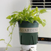 Round Root Controlled Basin Rose Clematis Plant Breathable Gallon Pot, Style:16 Control(Army Green)