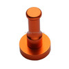 Color Personality Space Aluminum Round Hook Single Hook Kitchen Color Clothes Hook No Rust (Orange)