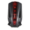 Bicycle Taillights 2 Laser Beams +5 Superbright Red LED Indicators with Safety Warning Bicycle Logo