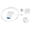 B8100 Sanitary Wall Smart Flushing Clean Tool Toilet Bidet Set(White)