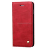 For Galaxy S9 Retro Crazy Horse Texture Casual Style with Absorption Horizontal Flip Leather Case with Holder & Card Slots & Wallet(Red)