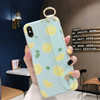 Lemon Pattern Wrist Strap TPU Case For Galaxy S9(Lemon Pattern model C)