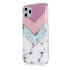 For iPhone 11 Pro Coloured Drawing Pattern IMD Workmanship Soft TPU Protective Case(Tricolor)