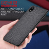 Shockproof Cloth Texture PC+ TPU Protective Case for Xiaomi Redmi 7A(Brown)