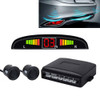 Car Buzzer Reverse Backup Radar System - Premium Quality 2 Parking Sensors Car Reverse Backup Radar System with LCD Display(Black)
