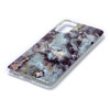For Galaxy S20 Ultra Marble Pattern Soft TPU Protective Case(Brown)